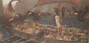 John William Waterhouse Ulysses and the Sirens (mk41) oil painting artist